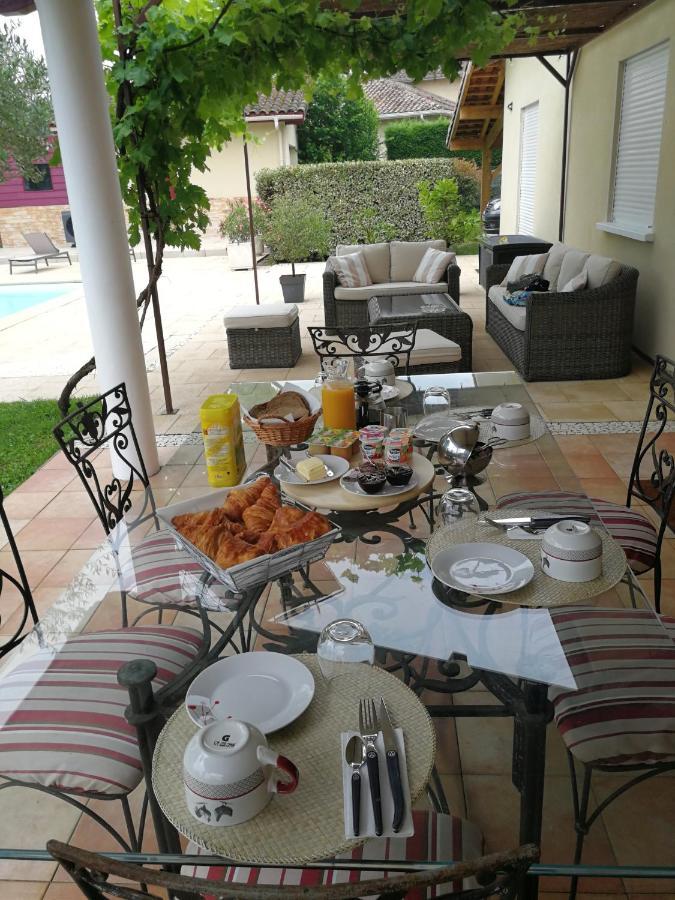 Au Doux Repos Bed & Breakfast Lucbardez-et-Bargues ภายนอก รูปภาพ